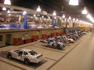 Nascar, garage