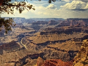 River, nature, canyon