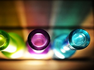 Bottles, Necks, color