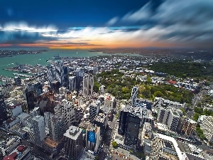 New Zeland, Aerial View, Auckland