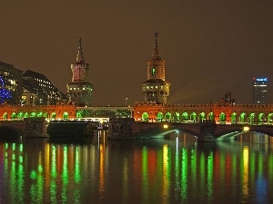 Berlin, Night, Towers