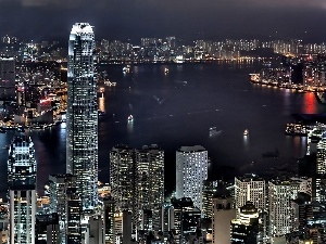 Night, Town, Japan, Tokio