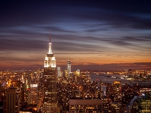 Night, Jork, Manhattan, New
