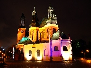 Poznan, Night, chair