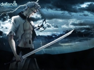 sword, Night, Grimmjow