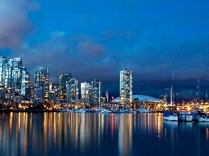 night, Vancouver