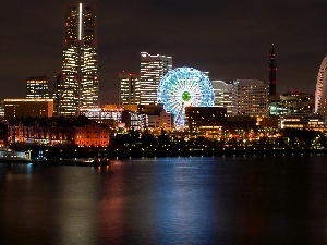 Yokohama, Night, Japan
