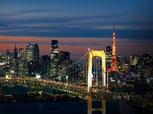 North America, skyscraper, San Francisco, bridge