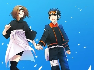 Obito Uchiha, Rin Nohara, Naruto