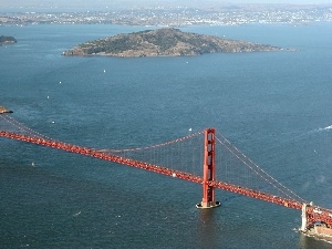 Ocean, Islands, The Golden Gate Bridge