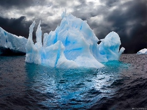 Ocean, Icecream, Mountains, ice