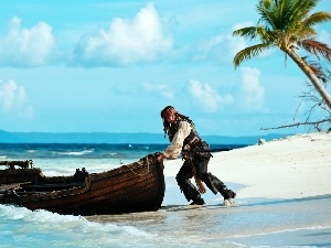 Palm, sea, Pirate, Lajb