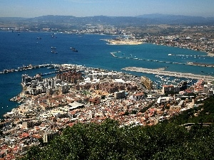 panorama, town, Great Britain