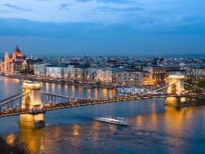 Hungary, panorama, Budapest