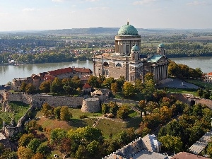 Hungary, panorama, Esztergom
