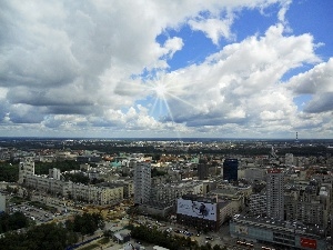 panorama, Warsaw