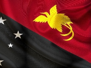 Papua New Guinea, flag, State