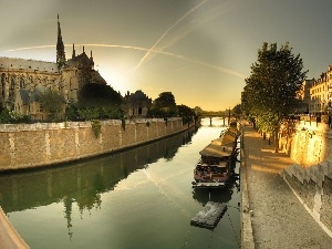 Paris, Europe, chair, Notre Dame