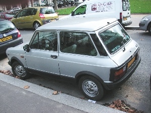 parking, Autobianchi A112, Left, side