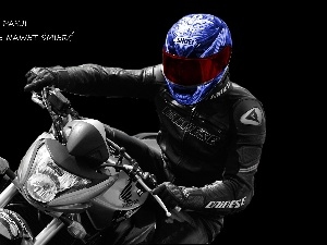 passion, Motorcyclist, motor-bike, Honda