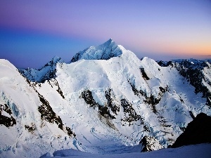 peaks, Mountains