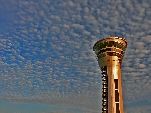 pekin, flight, tower, control