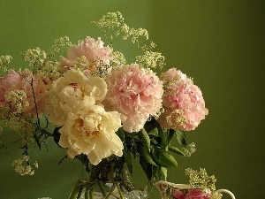 Arts, peony, bouquet