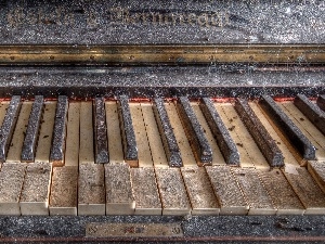 piano, old