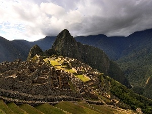 Machu, Picchu, ruins