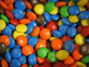 pills, M&M, color