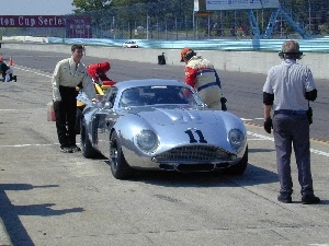 Pit, stop, Aston Martin DB4