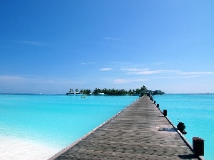 Islet, Platform, sea