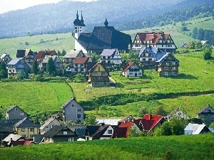 Pieniny, Poland, Kluszkowce