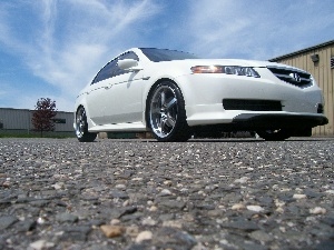 polished, wheels, Acura TL