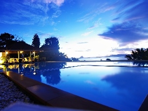 Pool, Thailand, Hotel hall