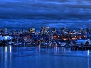 victoria, port, Town