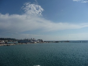 Zakyntos, port, Greece