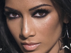 portrait, make-up, Nicole Scherzinger