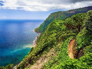 Portugal, Azores, sea, Coast