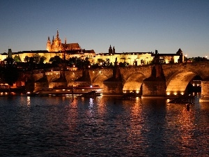 Prague, Charles Bridge, Czech Republic