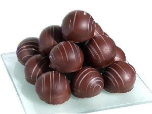 pralines, round