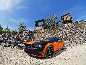 Mustang, quarry, Ford