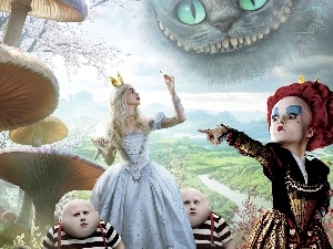 queen, Alice In Wonderland