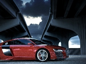 Audi R8, Red