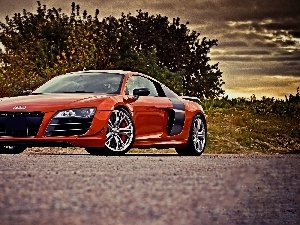 Audi R8, Red