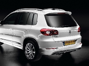 Rails, roof, Volkswagen Tiguan