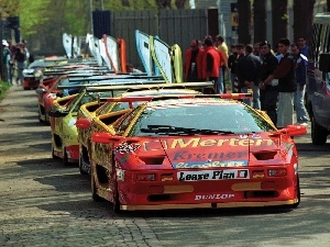 rally, Lamborghini Diablo, race