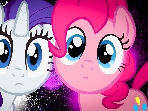 Rarity, Pinkie Pie, My Little Pony