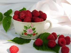 raspberries, cup