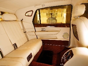 Rear, Sofa, Bentley Arnage